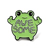 Cartoon Frog Alloy Enamel Brooch JEWB-S020-04A-1