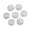 Resin Imitation Druzy Quartz Cabochons RESI-E013-03F-10MM-1-1