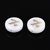 Natural Freshwater Shell Beads BSHE-ZX007-03D-2