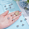 12Pcs Alloy Puppy Beads FIND-OC0014-14P-3