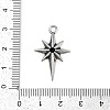 316 Surgical Stainless Steel Micro Pave Cubic Zirconia Pendants LS-STAS-G349-01AS-01-3