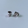 Tibetan Style Alloy European Beads FIND-WH0111-50K-1