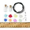 DIY Wish Bottle Earring Necklace Making Kit DIY-FS0005-52-5