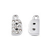 304 Stainless Steel Charms STAS-N095-137B-2