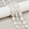 Natural White Jade Beads Strands G-Z105-B01-01A-1