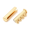 Brass Slide Lock Clasps DIY-F910-01B-G-2