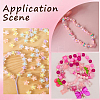 120Pcs Transparent Acrylic Beads TACR-SP0001-11B-6