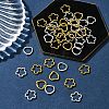 50Pcs Tibetan Style Alloy Bead Frame TIBEB-FS0001-11AG-8