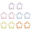 20Pcs Transparent Acrylic Pendants MACR-YW0004-18A-3