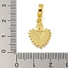 Rack Plating Brass Enamel European Dangle Charms KK-I718-25G-02-3