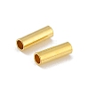 Brass Tube Beads KK-B120-03C-G-2