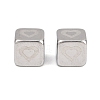 304 Stainless Steel Beads STAS-P447-04P-1