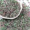 Transparent Inside Colours Glass Seed Beads X1-SEED-A032-04U-1