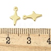 Brass Charms KK-C083-08G-3