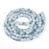 Crackle Glass Beads Strands GLAA-N009-8mm-06-2