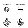 Iron Wall Signs AJEW-WH0286-254-3