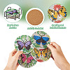 5D DIY Diamond Painting Cup Mat Kits DIY-TAC0021-09A-43