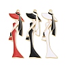 Alloy Enamel Big Pendants ENAM-K076-20B-1