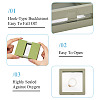 3 Bags 3 Styles Square Transparent PE Thin Film Suspension Jewelry Display Box CON-TA0001-38A-5