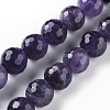 Natural Amethyst Beads Strands G-F653-22-01-1