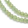 Natural Apatite Beads Strands G-E411-27A-3mm-3