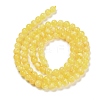 Natural Beeswax Beads Strands G-Z100-A01-6mm-3