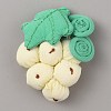 Handmade Cotton Filled 3D Grapes DIY-WH0304-678D-1