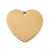 Ion Plating(IP) 304 Stainless Steel Pendants STAS-F271-06E-G-2
