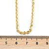 3MM Brass Cable Chain Necklaces NJEW-L356-03G-5