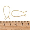 Brass Hoop Earring Findings KK-H503-24G-2