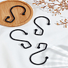 4Pcs Iron Shower Curtain Hook AJEW-LP0006-33-1