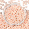 Opaque Colours Luster Glass Seed Beads X1-SEED-P008-01C-14-3
