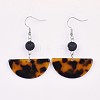 Cellulose Acetate(Resin) Dangle Earring EJEW-JE03159-03-2