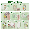 DIY Mosaic Making Kits DIY-GA0007-11-4