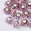 Handmade Lampwork European Beads LAMP-S193-004E-1