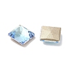 Glass Rhinestone Cabochons RGLA-P037-06B-D202-2