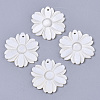 Natural Freshwater Shell Pendants SHEL-N026-31-1