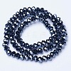 Electroplate Glass Beads Strands LS-EGLA-A034-P2mm-A18-2