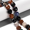 Natural Multi-Color Agate Beads Strands G-NH0021-A18-02-2