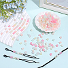 300Pcs Plastic Beads KY-PA0001-24-4