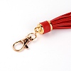 PU Leather Tassel Pendants FIND-WH0075-19F-2