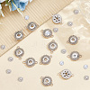 Alloy & Brass Connector Charms FIND-WH0110-342-3