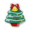 Christmas Theme Opaque Resin Cabochons RESI-F053-A06-1