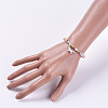 Acrylic & ABS Plastic Imitation Pearl Beads Stretch Bracelets BJEW-JB04759-02-5