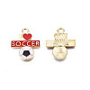 Alloy Enamel Pendants ENAM-N055-109-3