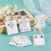 ARRICRAFT 120Pcs 4 Styles Necklace and Earrings Display Cards DIY-AR0002-30-5