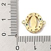 Brass Pave Colorful Cubic Zirconia Connector Charms X-KK-M278-02B-G-3
