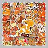 Autumn Theme PVC Adhesive Stickers STIC-PW0001-222-3