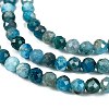 Natural Apatite Beads Strands G-C127-A01-02-3