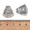 Tibetan Style Alloy Bead Cone TIBE-00756-AS-RS-3